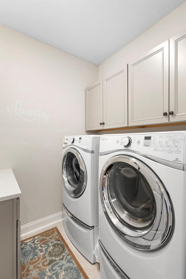 249 Kellet Way, Saint Johns, FL 32259 - laundry area featuring cabinet space and washer and clothes dryer