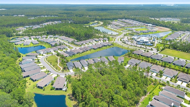 249 Kellet Way, Saint Johns, FL 32259 - aerial perspective of suburban area featuring a heavily wooded area and a nearby body of water
