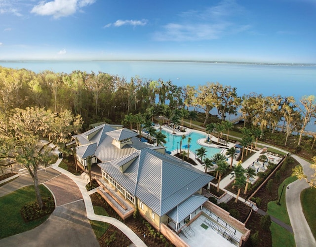 249 Kellet Way, Saint Johns, FL 32259 - drone / aerial view of a pool and a nearby body of water