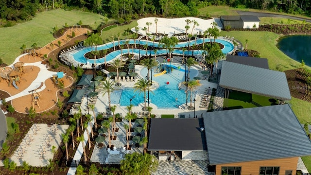 249 Kellet Way, Saint Johns, FL 32259 - aerial view of a pool and a nearby body of water