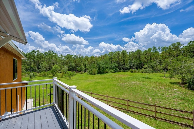 4666 Fir Rd, New Smyrna Beach, FL 32168 - deck with a yard
