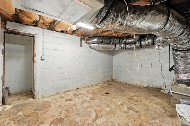200 N St, Daytona Beach, FL 32114 - view of unfinished below grade area