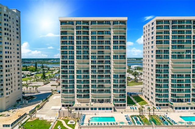 3315 S Atlantic Ave Unit 408, Daytona Beach Shores, FL 32118 - view of apartment building / complex featuring a city view