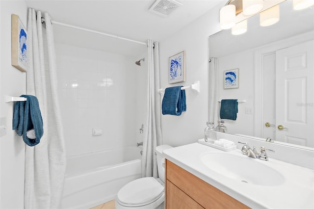 3315 S Atlantic Ave Unit 408, Daytona Beach Shores, FL 32118 - full bathroom featuring shower / bath combo with shower curtain and vanity