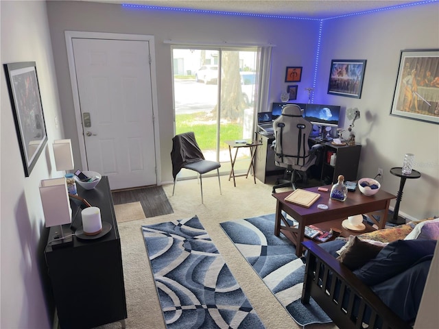 4155 S Semoran Blvd Unit 8, Orlando, FL 32822 - living room with a desk