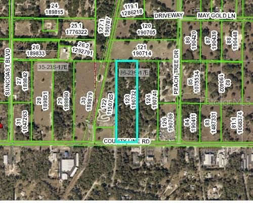 9267 County Line Rd, Spring Hill FL, 34608 land for sale