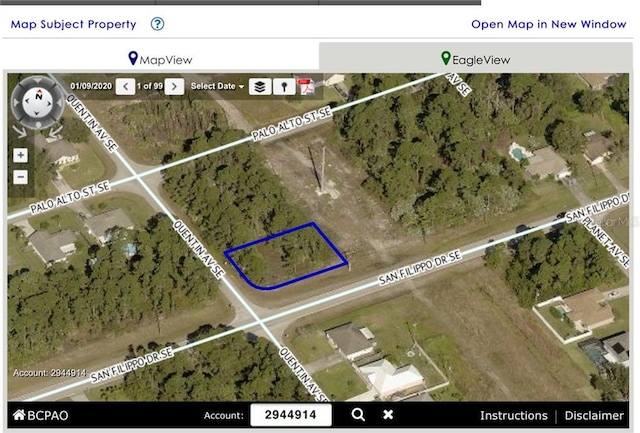 2699 Quentin Ave SE, Palm Bay FL, 32907 land for sale