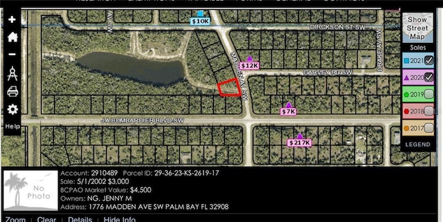 Listing photo 2 for 1776 Madden Ave SW, Palm Bay FL 32908