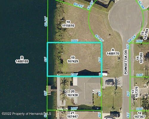 0 Poinsettia Dr, Hernando Beach FL, 34607 land for sale