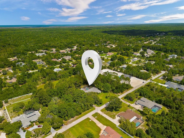 view of drone / aerial view