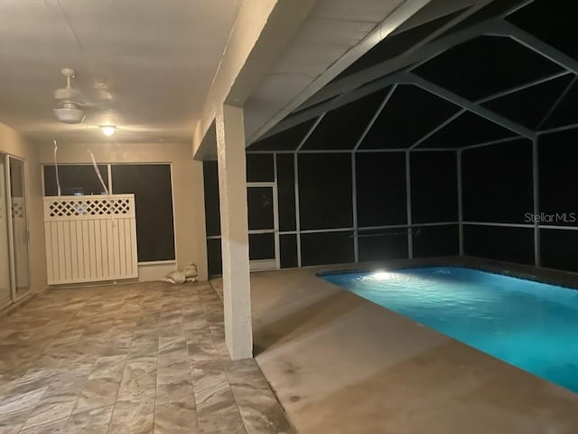 view of pool