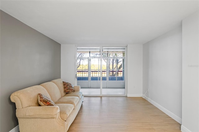 view of sitting room