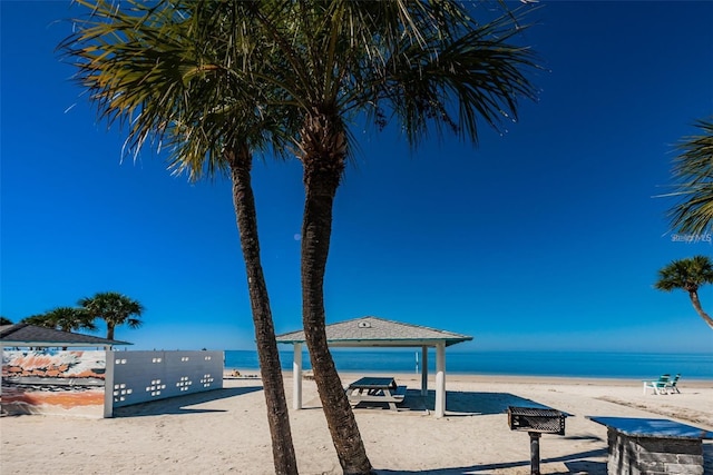 4736 Jasper Dr Unit 207, New Port Richey, FL 34652 - property view of water with a beach view