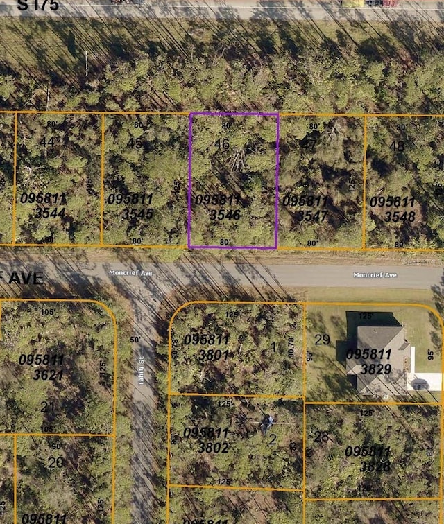 X Moncrief Ave Lot # 46, North Port FL, 34286 land for sale