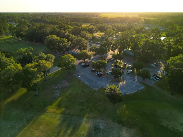 view of aerial view