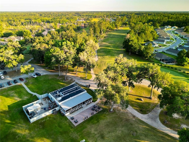 view of aerial view