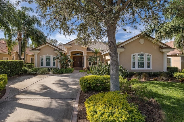 view of mediterranean / spanish home