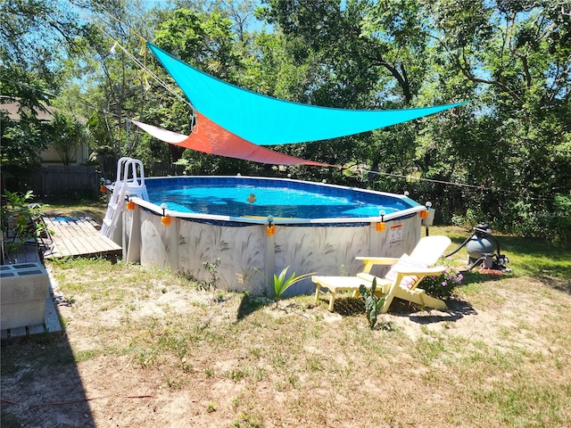 view of swimming pool