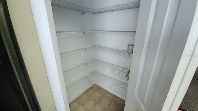 view of pantry