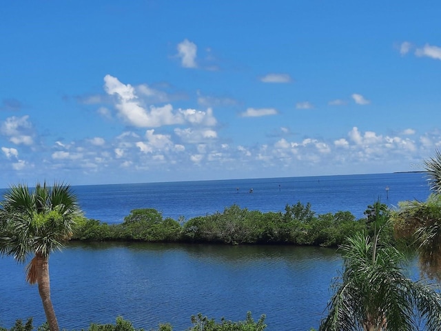 view of water feature