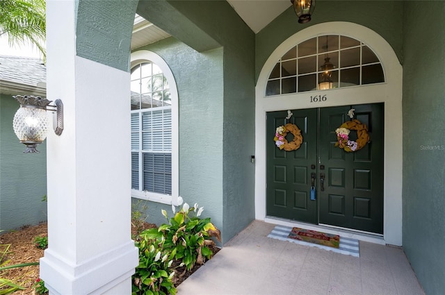 view of entrance to property