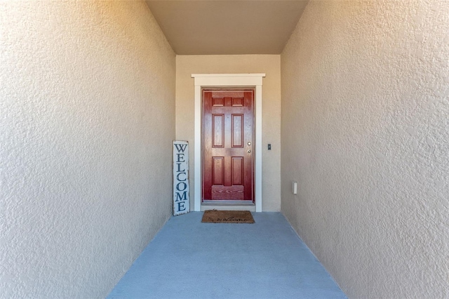 view of property entrance