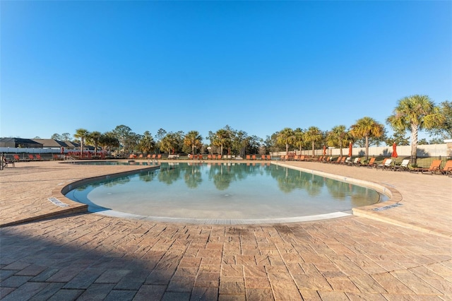 view of swimming pool