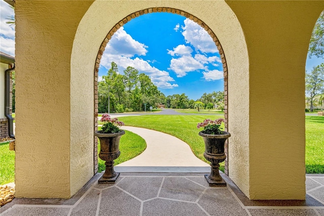 view of patio