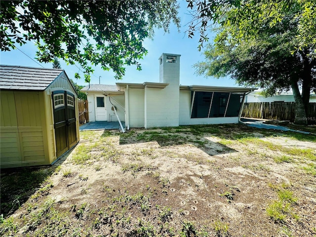 back of house featuring a patio