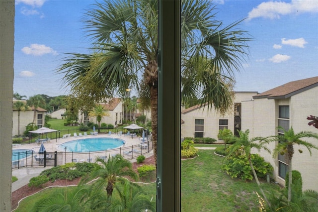 2207 Belleair Rd Unit A32, Clearwater, FL 33764 - community pool with fence and a patio
