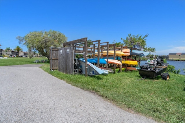 view of vehicle parking