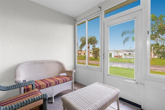 sunroom featuring a healthy amount of sunlight