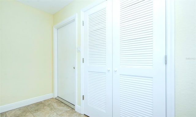 interior details with tile patterned floors