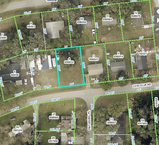 33157 Cercelia Rd, Dade City FL, 33523 land for sale