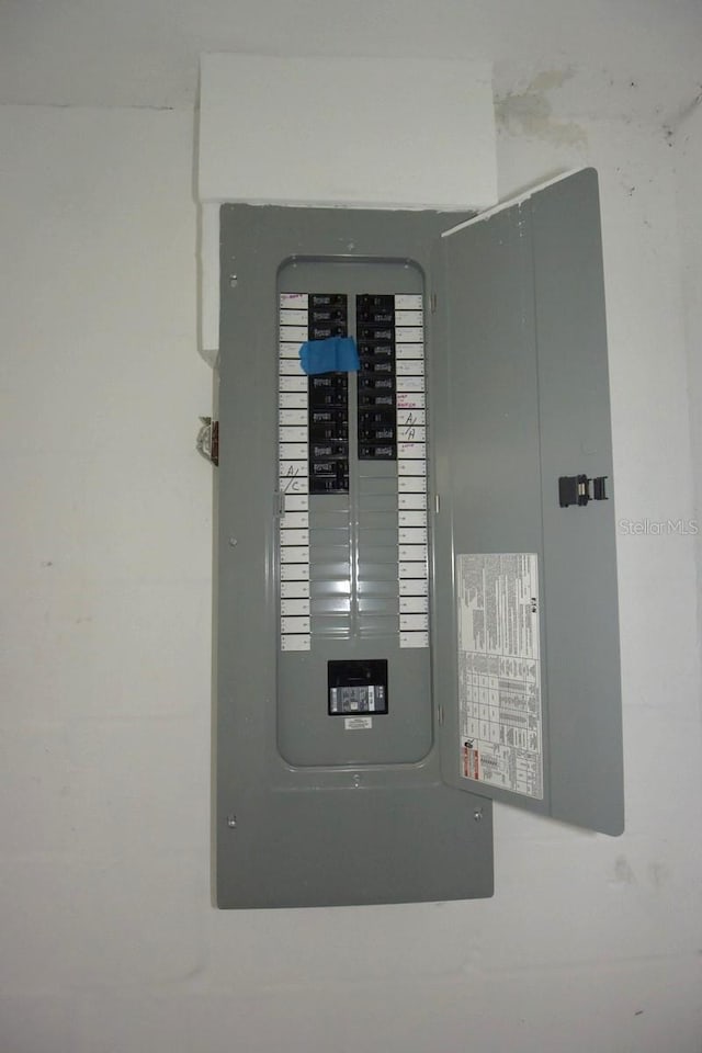 utilities with electric panel