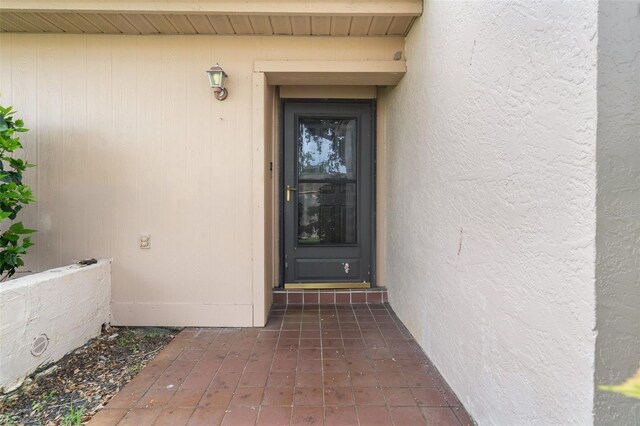 view of property entrance