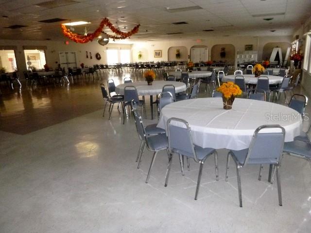 view of dining room