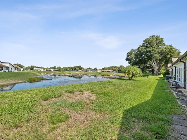 view of water feature