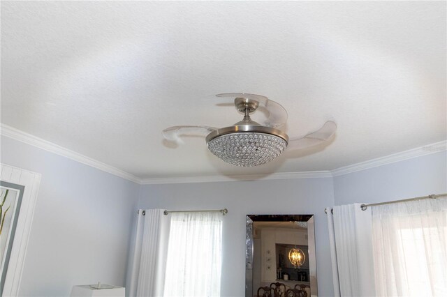 interior details featuring crown molding