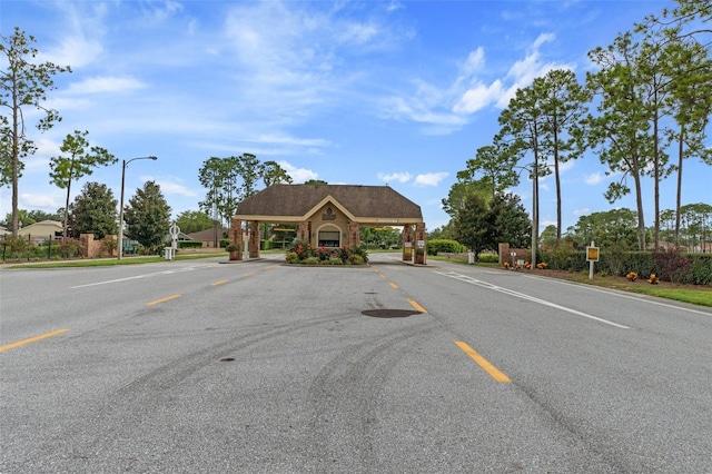 view of road