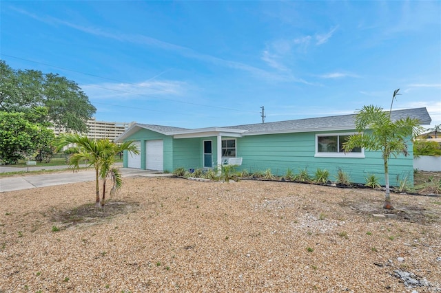 view of ranch-style house