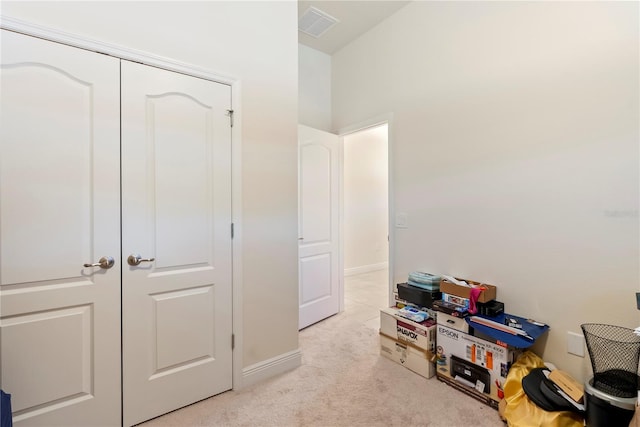 interior space featuring a closet