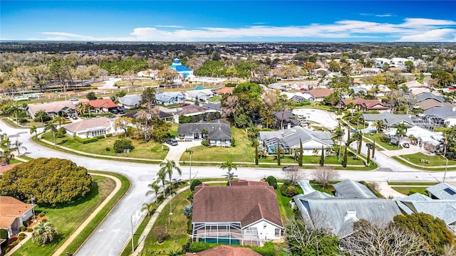 birds eye view of property featuring a residential view