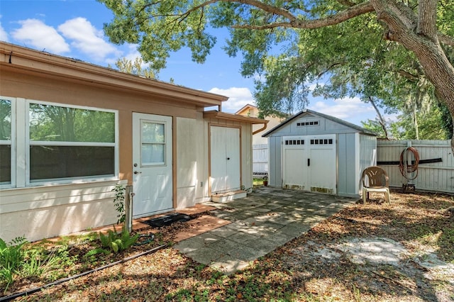 exterior space featuring fence