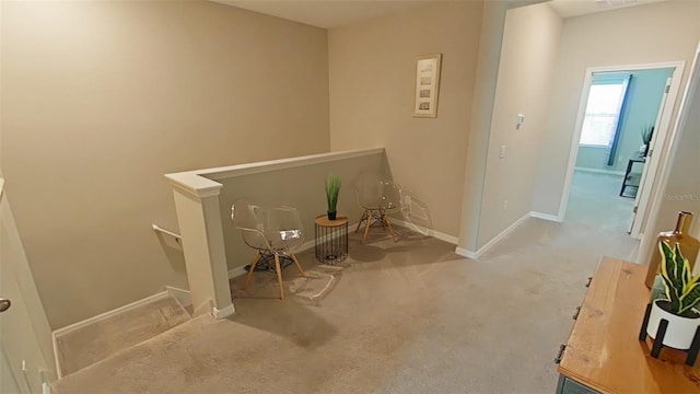 31941 Blue Passing Loop, Wesley Chapel, FL 33545 - corridor featuring carpet floors, an upstairs landing, and baseboards