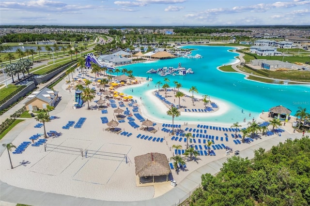 31941 Blue Passing Loop, Wesley Chapel, FL 33545 - aerial view of a large body of water