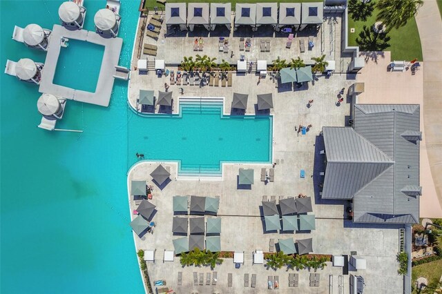 31941 Blue Passing Loop, Wesley Chapel, FL 33545 - aerial view of a pool