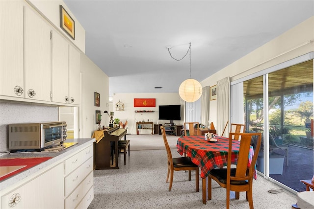 view of dining room