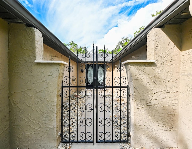 view of gate