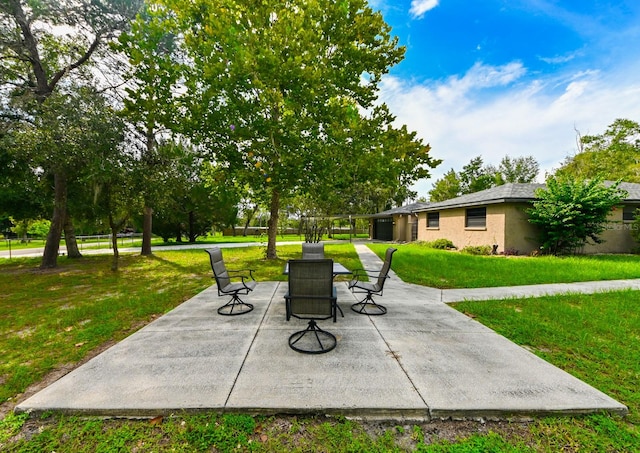 view of patio